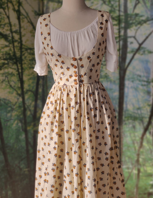 Acorn maiden bodice dress-dress and blouse
