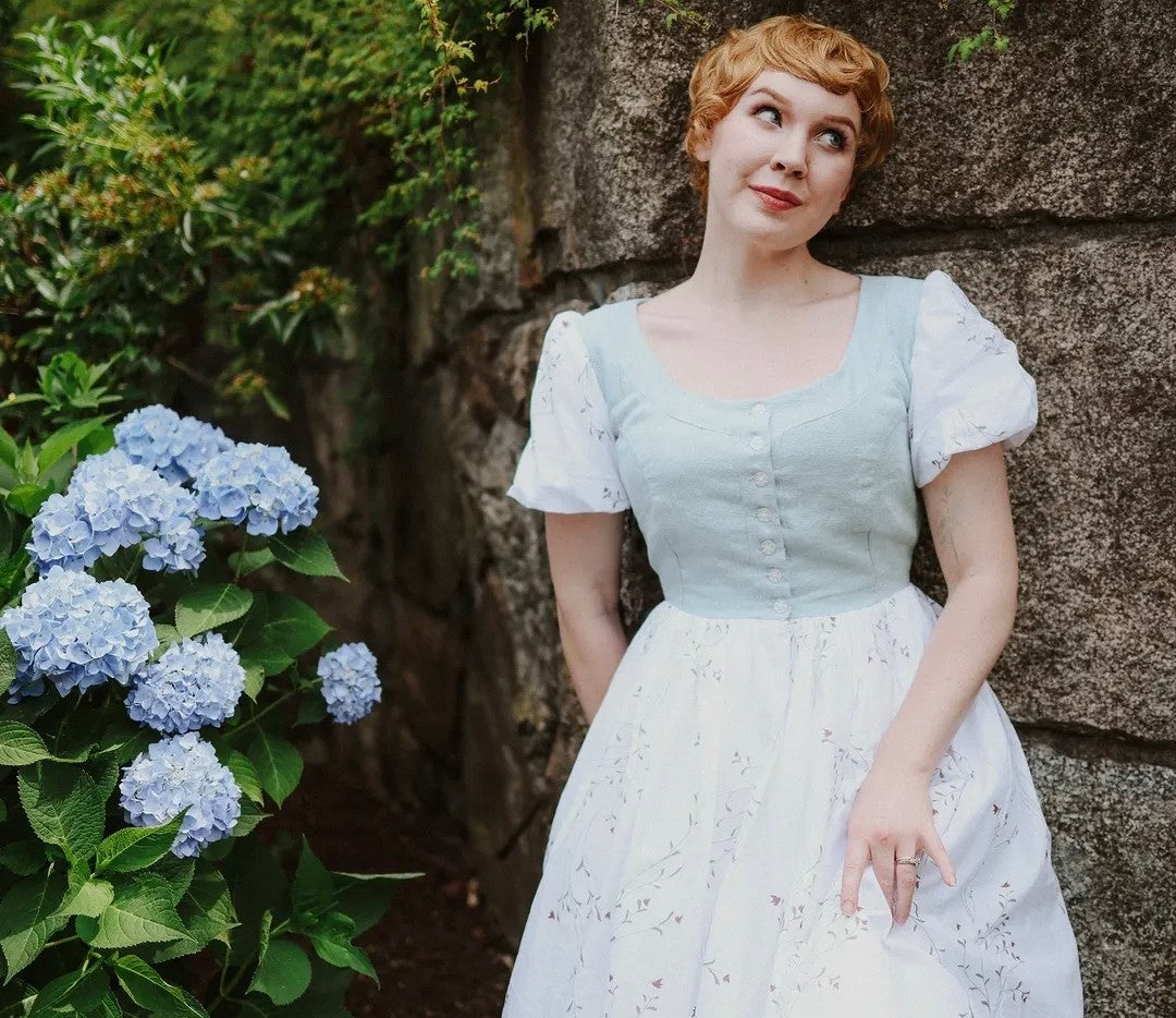 maria blue dress sound of music 
