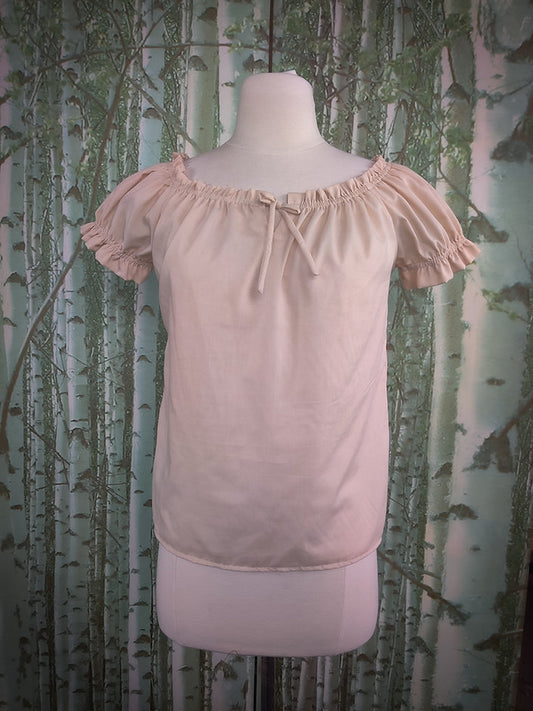 Classic Bella peasant blouse-cotton