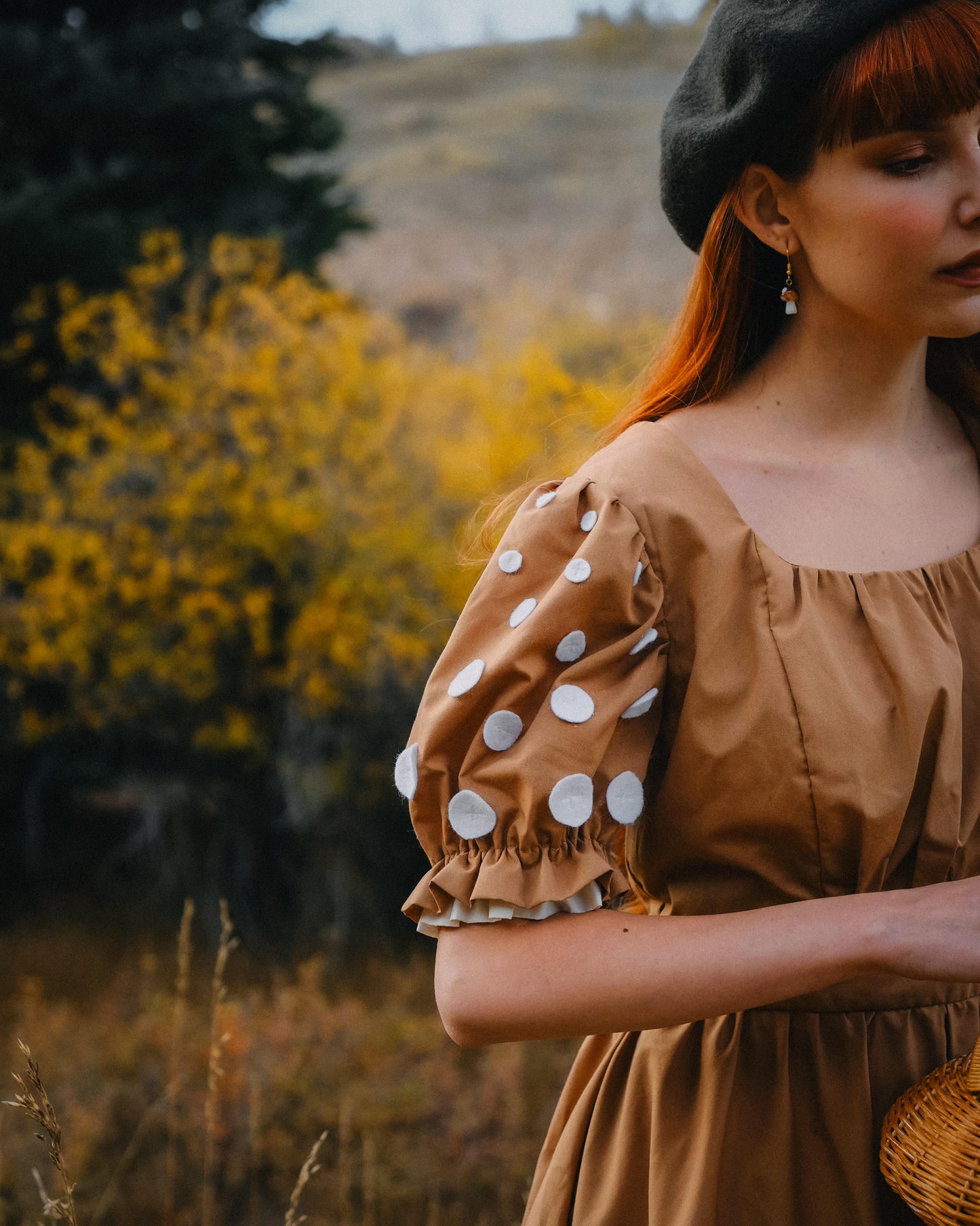 Amanita Mushroom toadstool dress mori girl